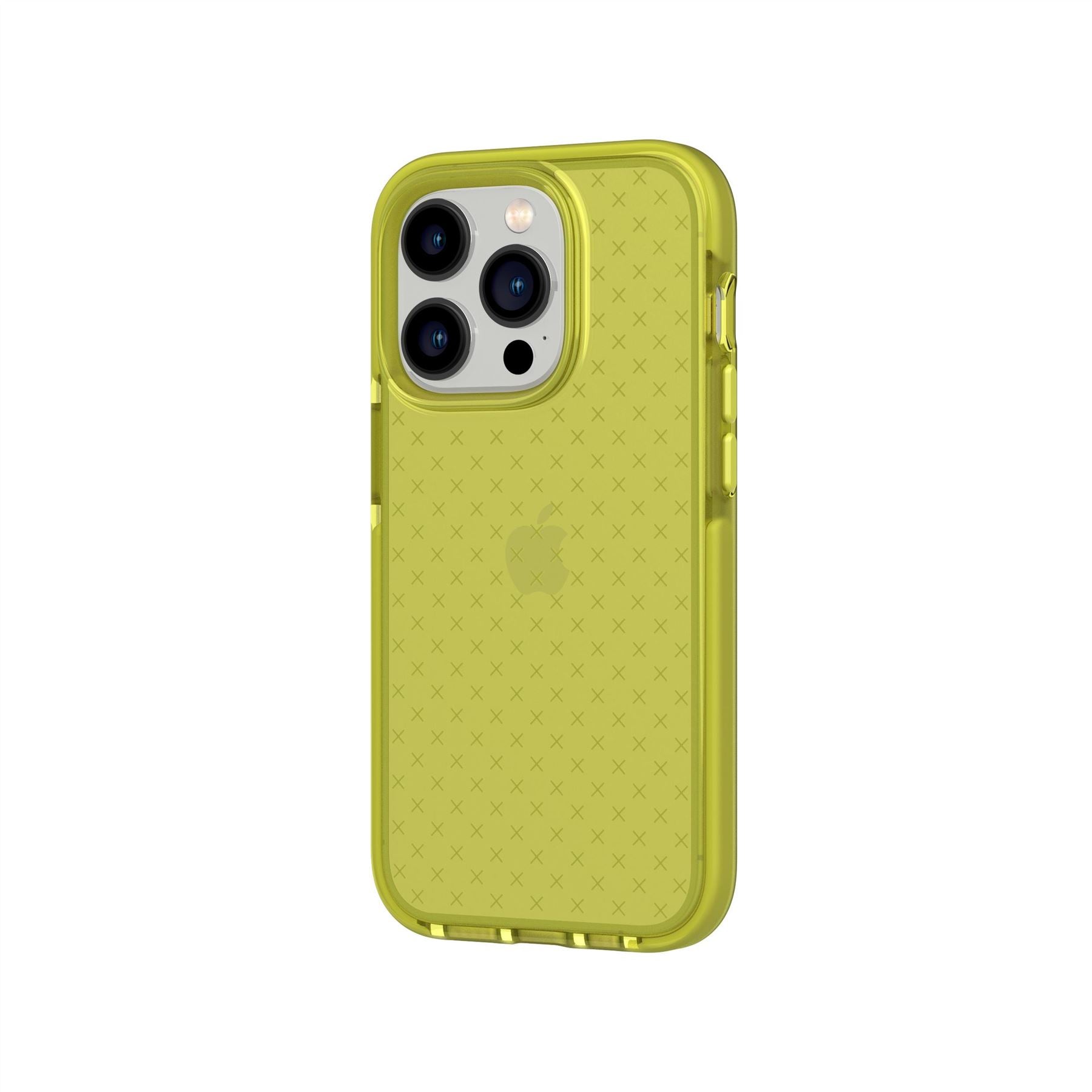 tech21-evocheck-iphone-14-pro-h-lle-acid-yellow-fallschutz image 5