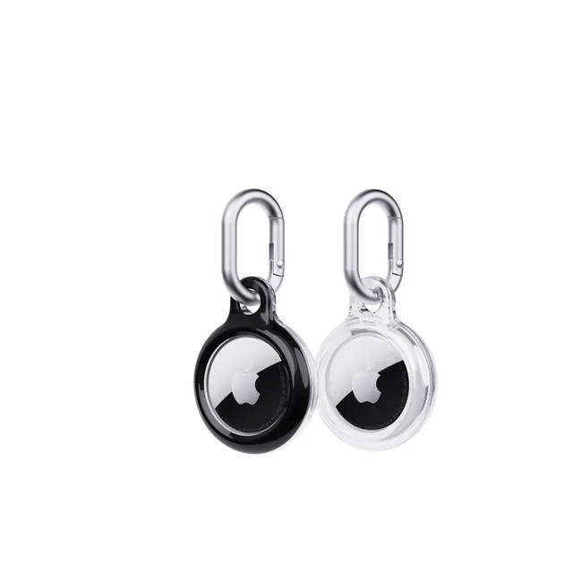 tech21-evopop-airtag-anh-nger-2er-pack-schwarz-clear-h-lle image 1