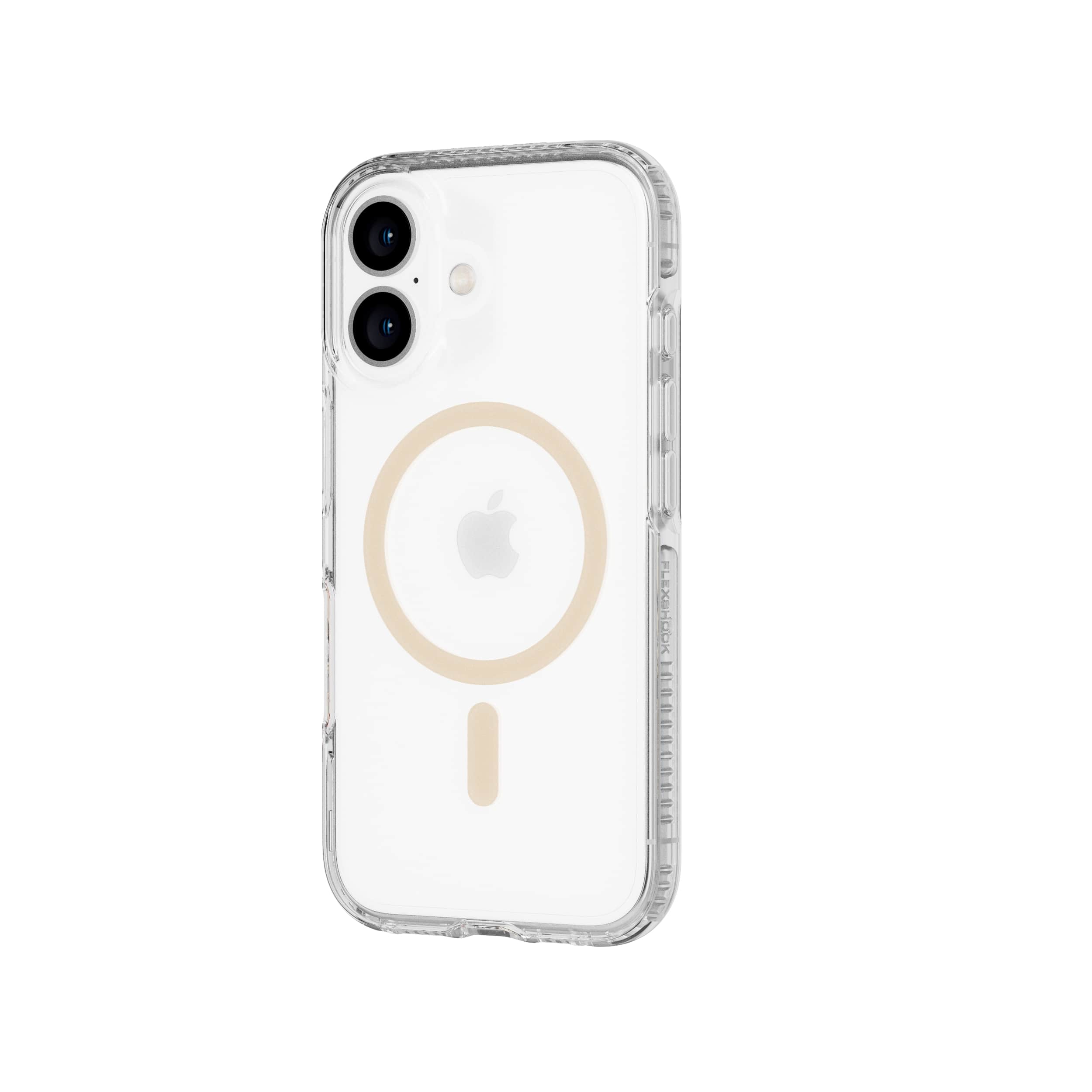 tech21-flexquartz-iphone-16-h-lle-gold-magsafe-klar-16ft image 5