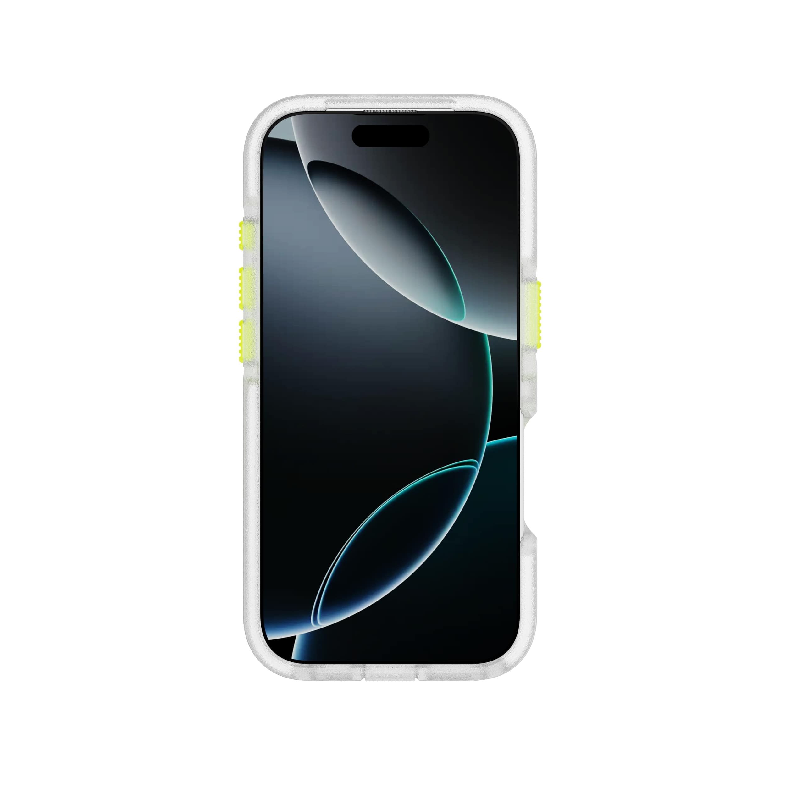 tech21-flexpro-iphone-16-pro-magsafe-h-lle-neon-green-glow image 2