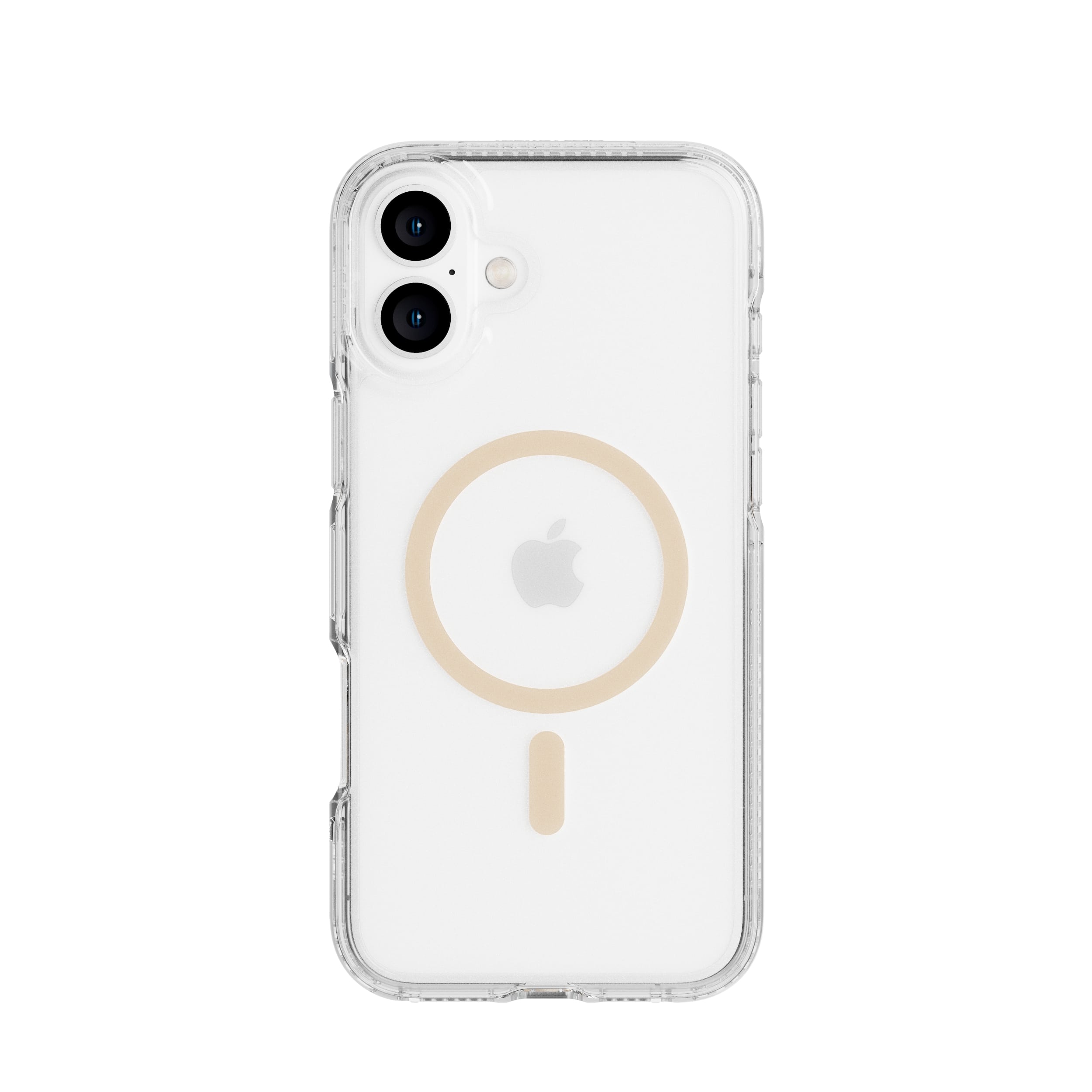 tech21-flexquartz-iphone-16-plus-h-lle-gold-magsafe-klar image 1