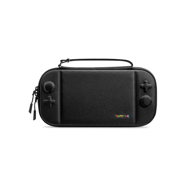 tomtoc-fancycase-g05-switch-2-slim-case-schwarz-12-spiele image 1