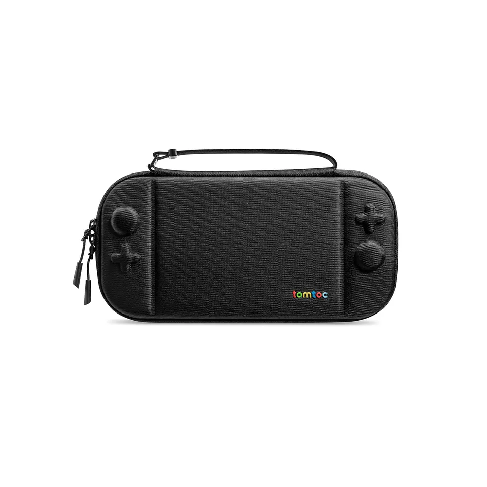 tomtoc-fancycase-g05-switch-2-slim-case-schwarz-12-spiele image 1