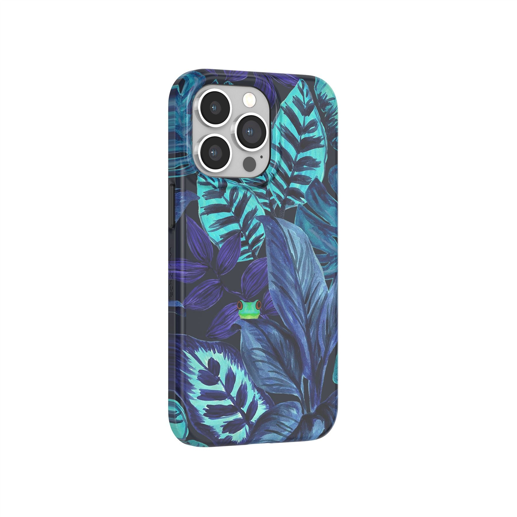 tech21-eco-art-iphone-13-pro-h-lle-frosch-gr-n-3m-schutz image 5