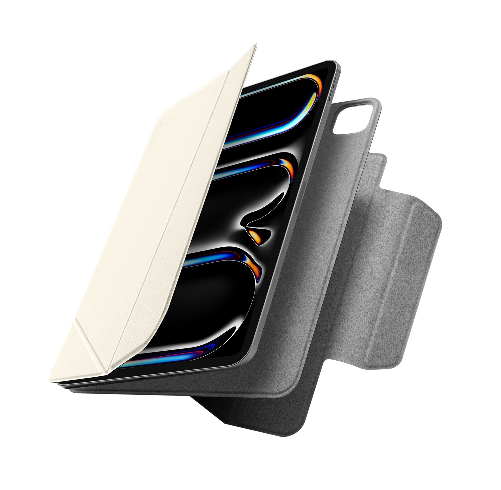 tomtoc-inspire-b52-ipad-h-lle-13-zoll-pro-m4-ivory-white image 2