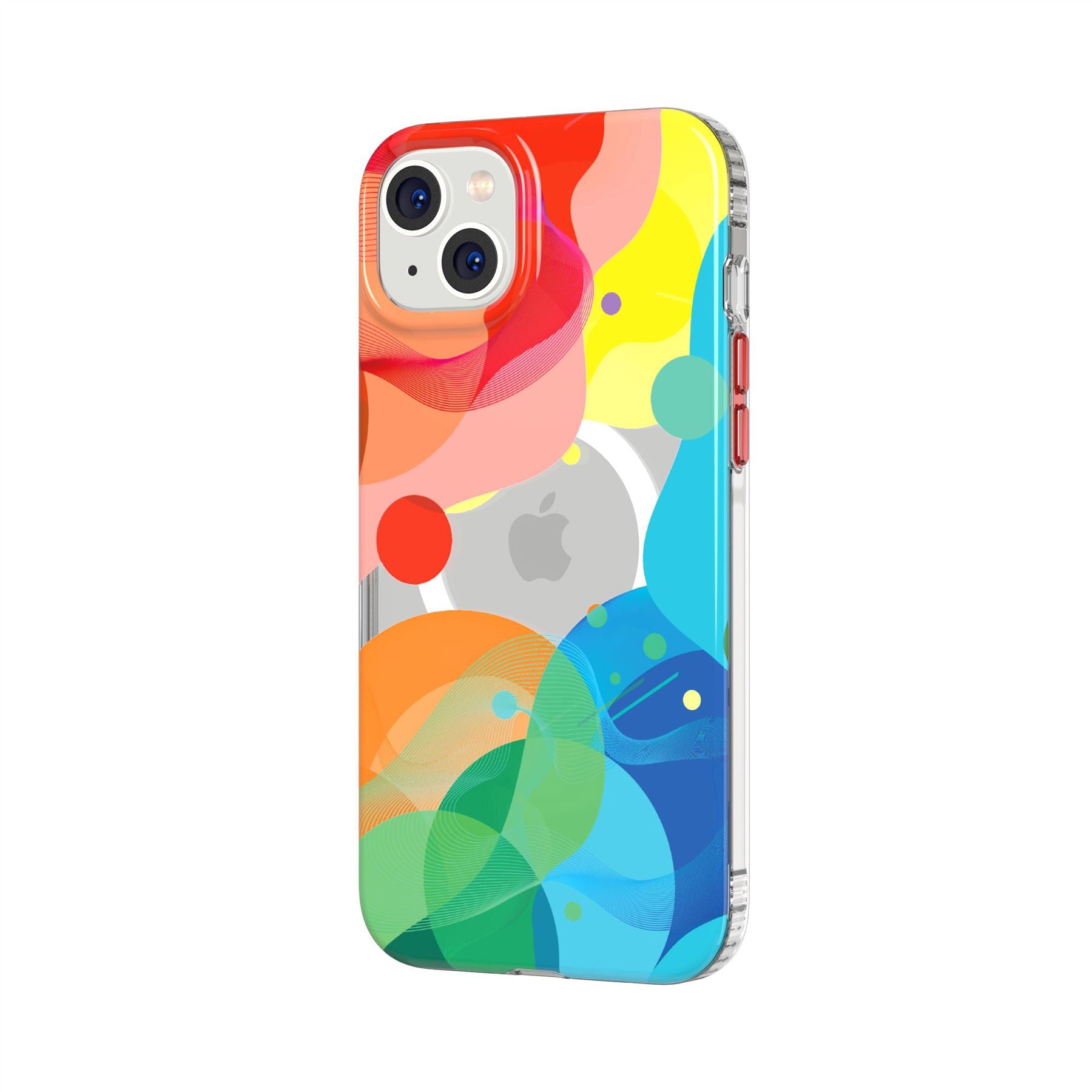 tech21-evoart-iphone-14-plus-handyh-lle-bubble-bounce-magsafe image 5