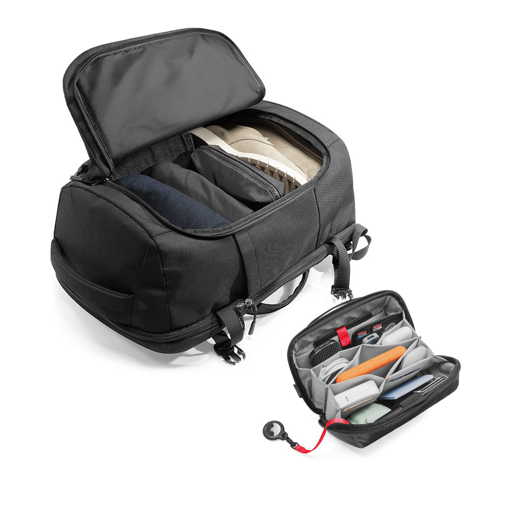 tomtoc-travel-tech-bundle-rucksack-40l-zubeh-r-tasche image 2